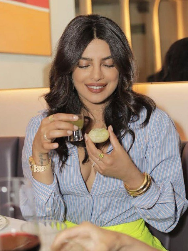 Priyanka Chopra ने खाना पचाने के लिए रेस्टोरेंट में कर दी ये हरकत
