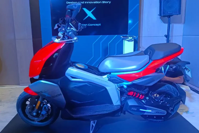 TVS X electric scooter
