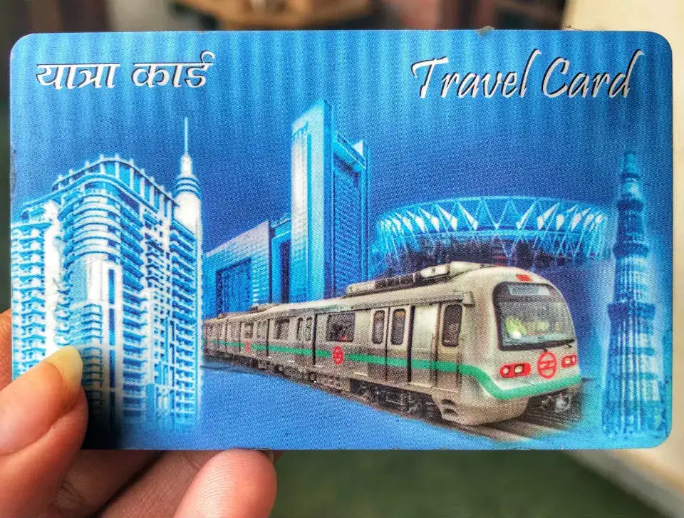 Delhi metro smart card recharge