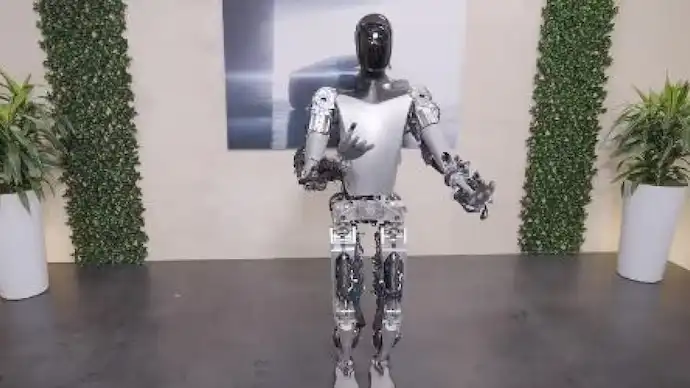 Elon Musk robot