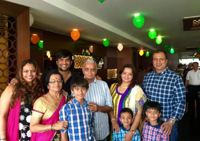 R Madhavan Family