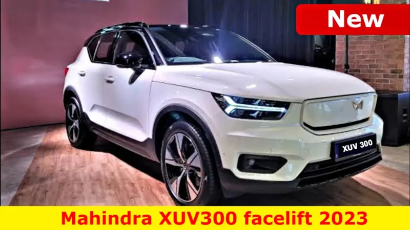 Mahindra XUV300 facelift