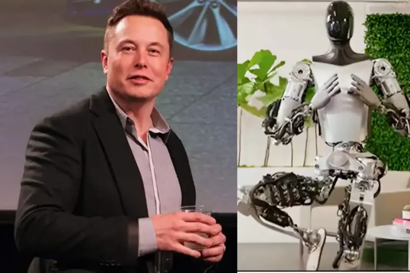 Elon Musk robot