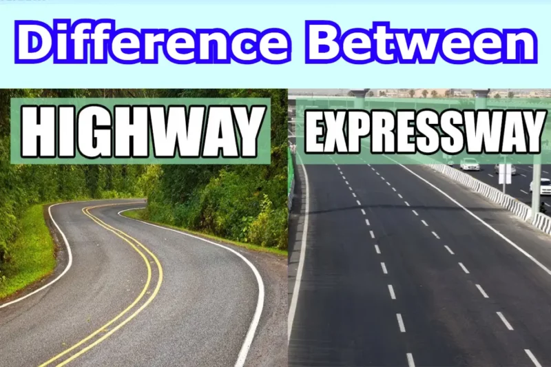 Differences between Highways and Expressways