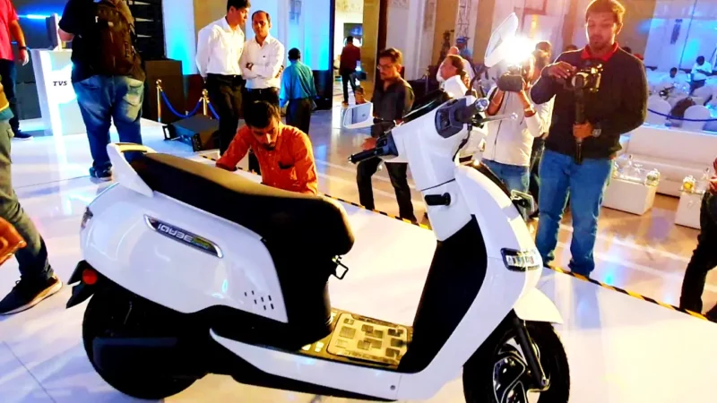 TVS iqube scooter