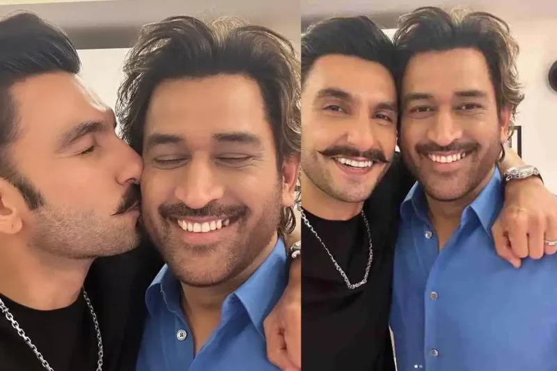 Ranveer Singh Shares Photo With Mahendra Singh Dhoni
