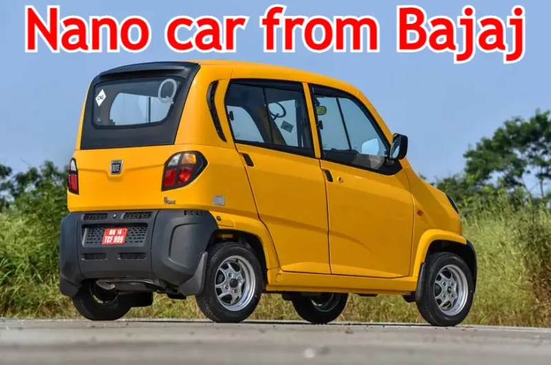 Nano car from Bajaj