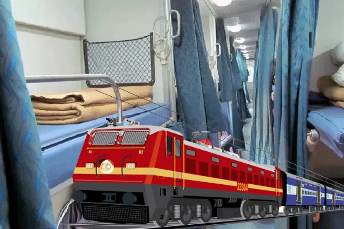 Husband used to steal bedsheet from train